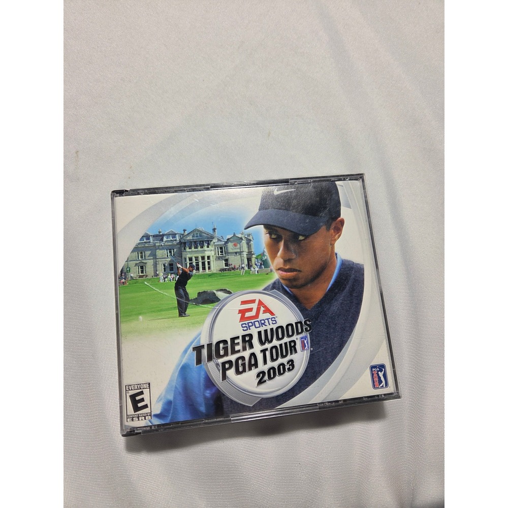 EA Sports Tiger Woods PGA Tour 2003 PC Game 3-Disc Set Golf Simulation Retro